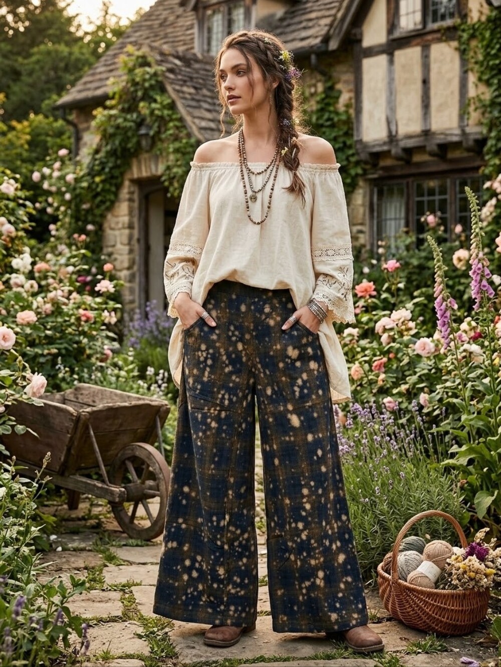 NWT JADED GYPSY GALAXY AWAITS PANTS SM/MED